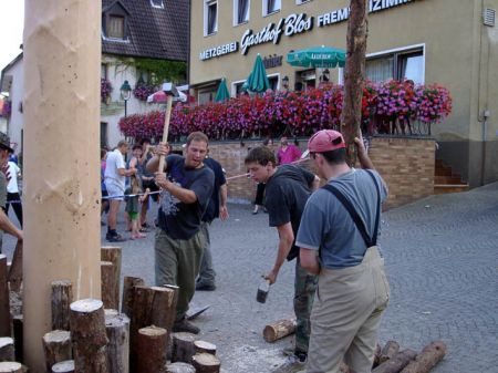 Einkeilen