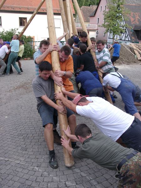 Aufstellen